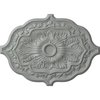 Ekena Millwork Pesaro Ceiling Medallion, 36"W x 26"H x 1 1/2"P CM36X26PE